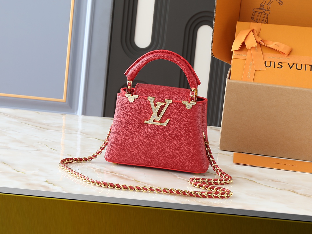 LV Classic Handbag Monogram Empreinte Model M46917 Multiple Compartments